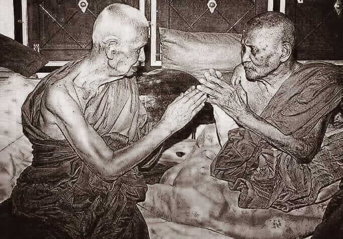 帕崇迪薄破冷崇迪帕周達醒(菩提樹佛山背刻鄭王)- 龍婆炎